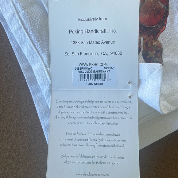NWT Sally Eckman Roberts Dish Towel - Picture 2 of 9